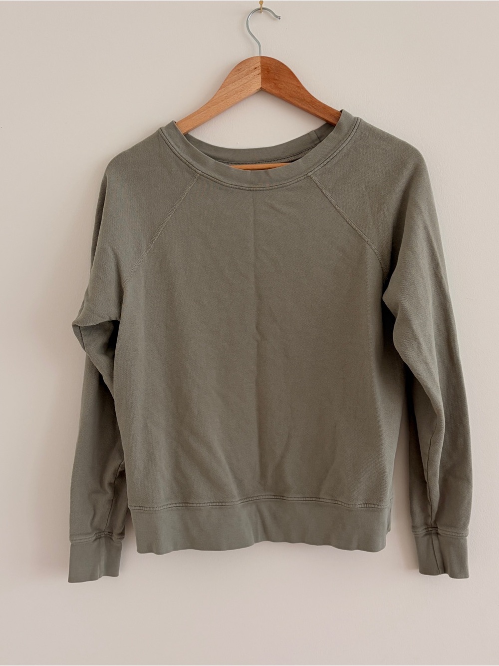 MATE THE LABEL sage crew neck sweatshirt